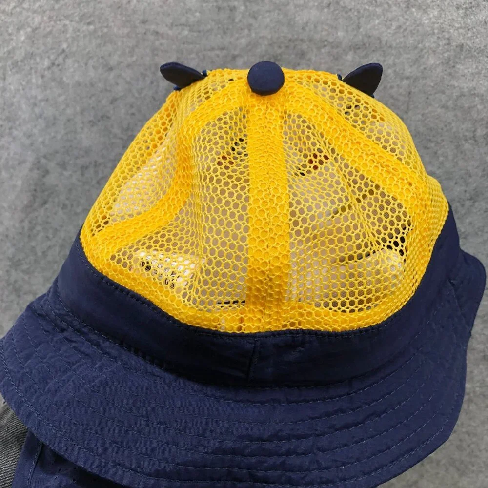 Kids 2T Pokemon Sun Hat Pikachu Swim Hat Nylon Sun Protection Bucket Mesh‎